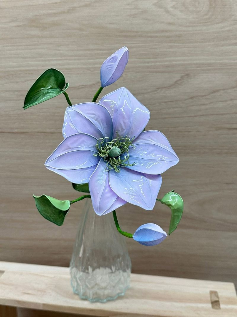 鐵線蓮水晶花 - 新北中和手作課程與完成品