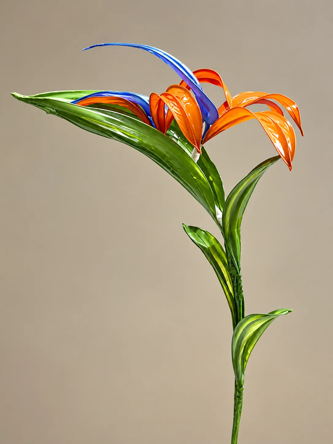 天堂鳥水晶花作品