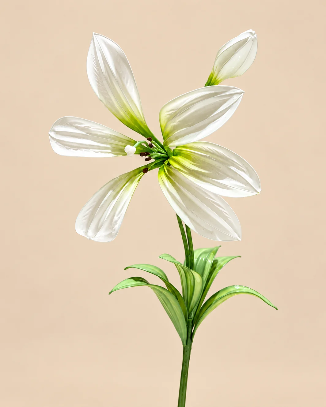 鐵炮百合水晶花作品
