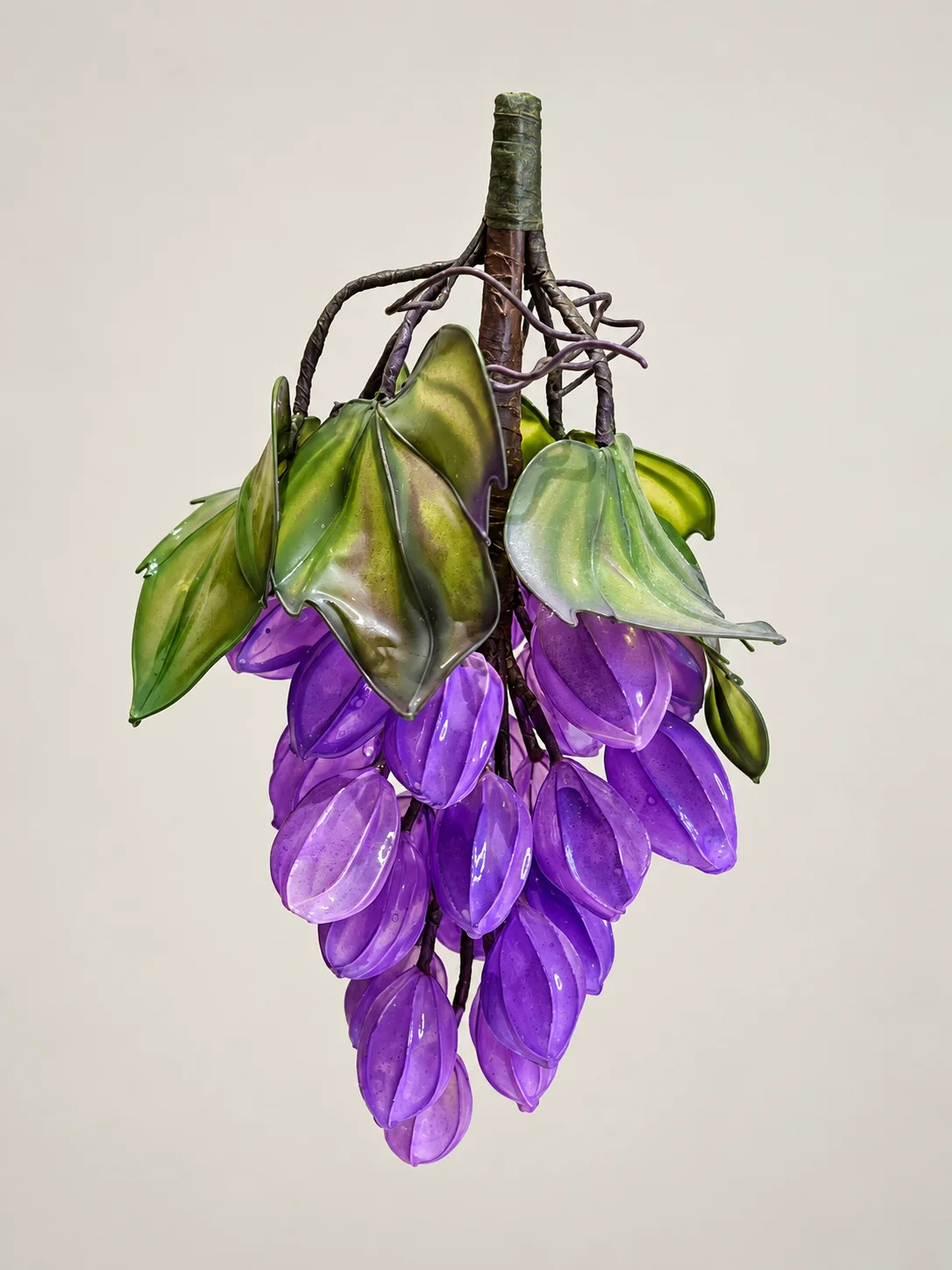 葡萄水晶花作品