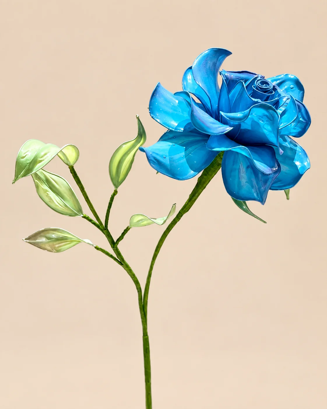 玫瑰水晶花作品