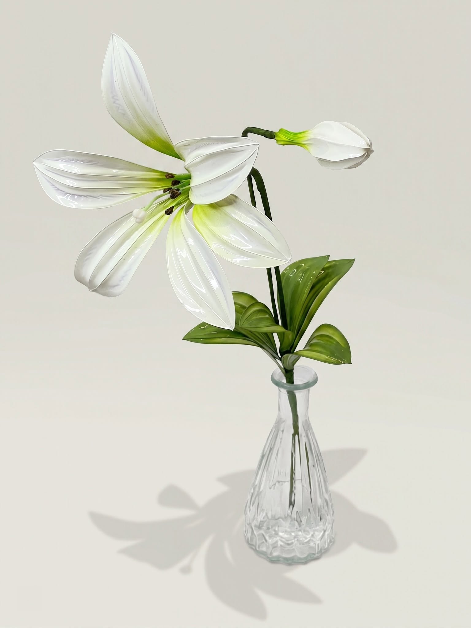 高雅百合水晶花手作課程作品