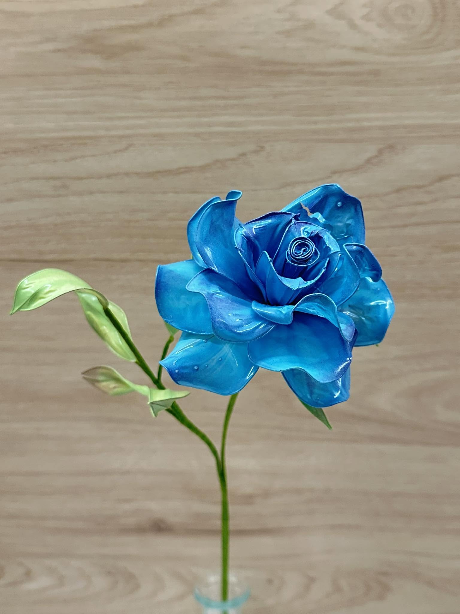 經典玫瑰水晶花手作課程作品